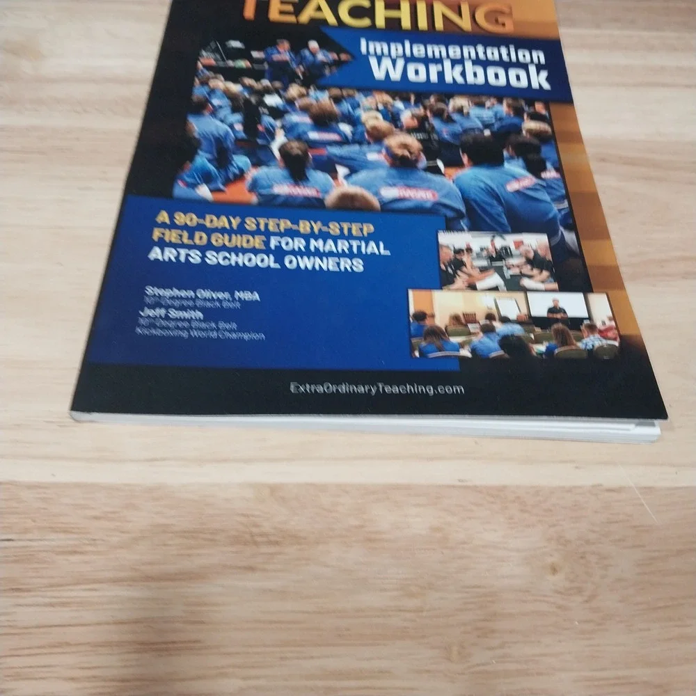 Extraordinary Teaching Workbook Martial Arts Business Guide Paperback